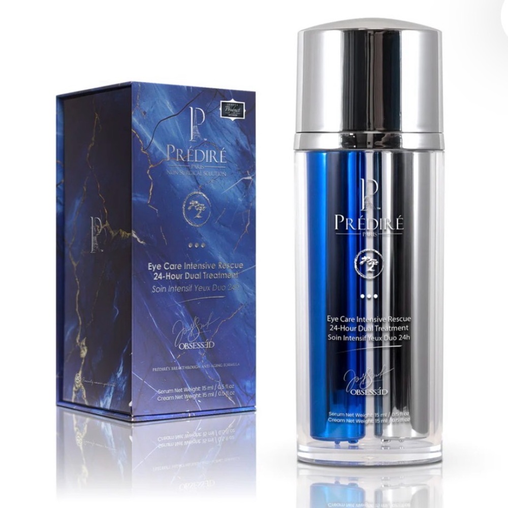 New Sealed Eye Care Intensive Rescue 24-Hour Dual Treatment